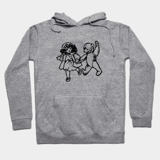 Tedy And doll Hoodie by scdesigns